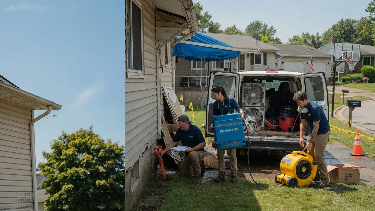 Ceiling Leak Cleanup in Byron Center, MI near me